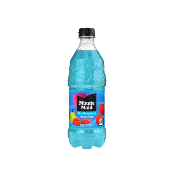 New Minute Maid Blue Raspberry 20oz