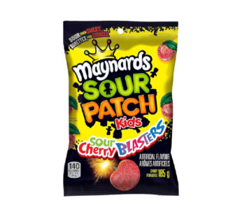 New Sour Patch Kids Sour Cherry Blasters 185g