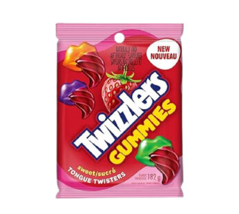 New Twizzlers Sweet Tongue Twisters 182g