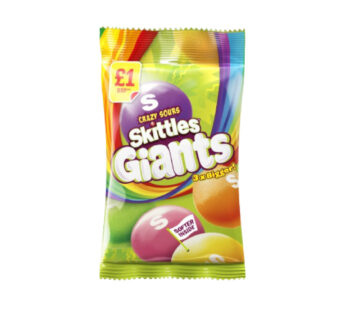 New Skittles Giants Sour 125g