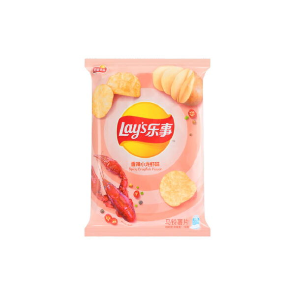 New Lays Spicy Crayfish