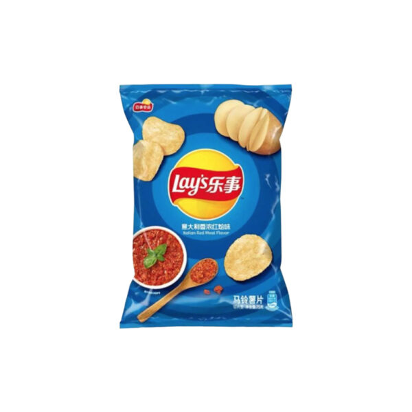 New Lays Italian Red Meat