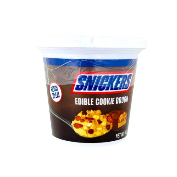 New Snickers Spoonable Cookie Dough 4oz