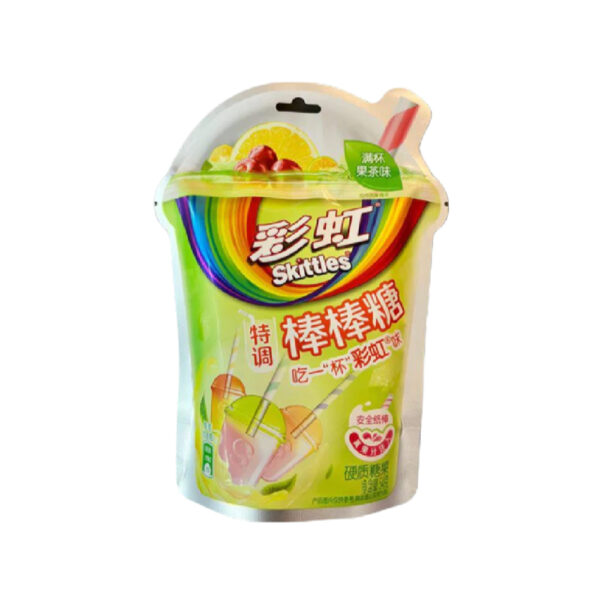 New Skittles Fruit Tea Lollipops 45g