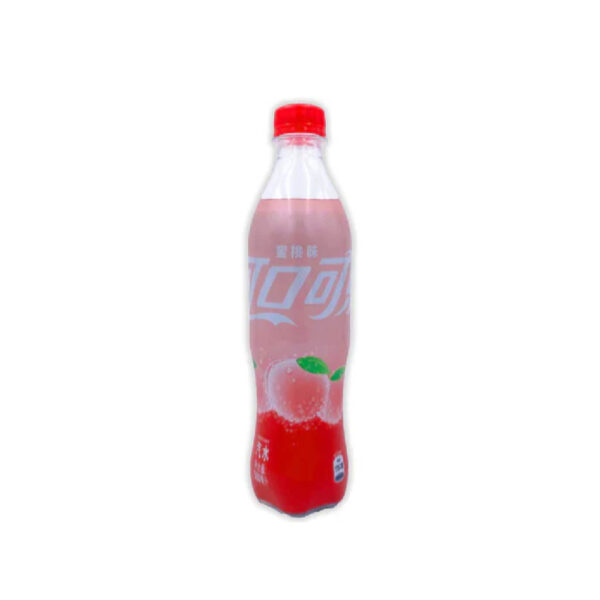 New Coca Cola White Peach 500ml