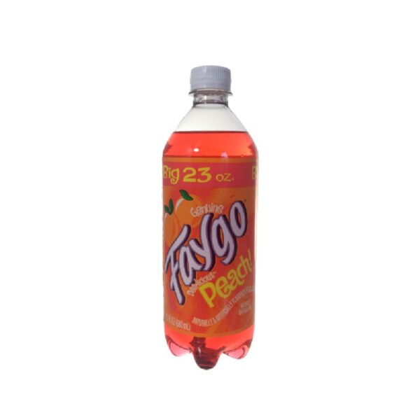 New Faygo Peach 23oz