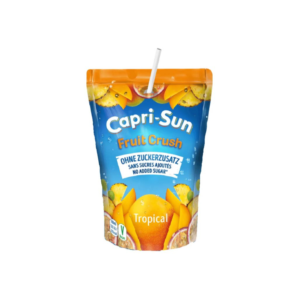 New Capri Sun Tropical Fruit Crush exoticsnacksus